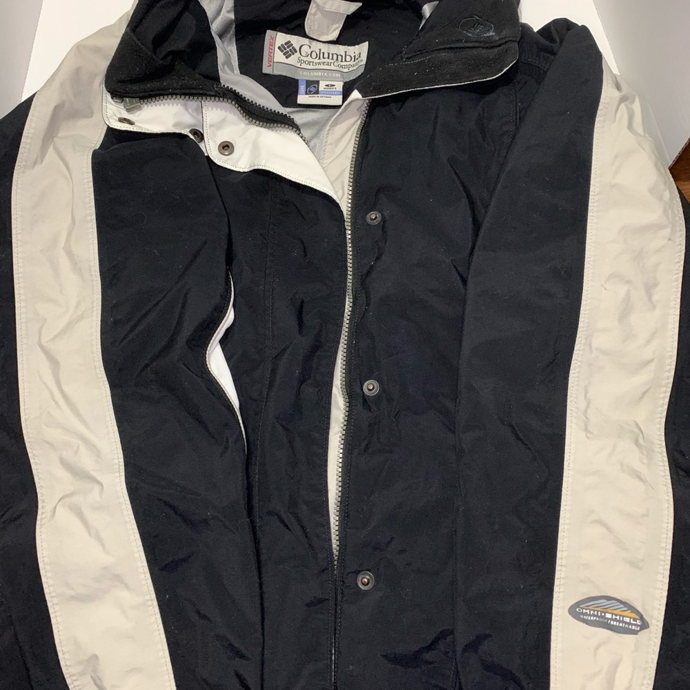 Large Columbia jackets waterproof/breathable